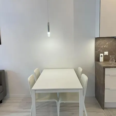 Apartment With Private Parking Warsaw
